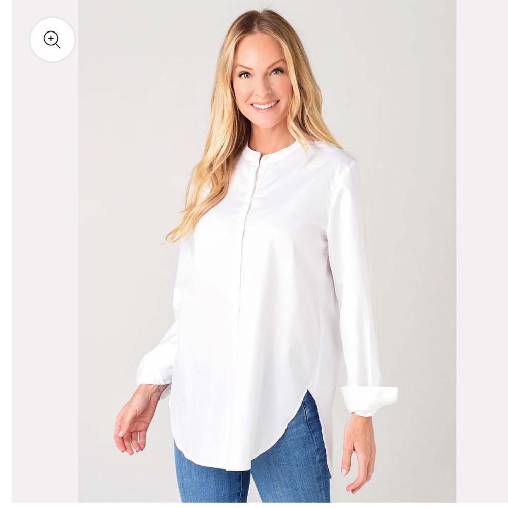 TROVATA Linen Tori Henley Tunic - Picture 3 of 15